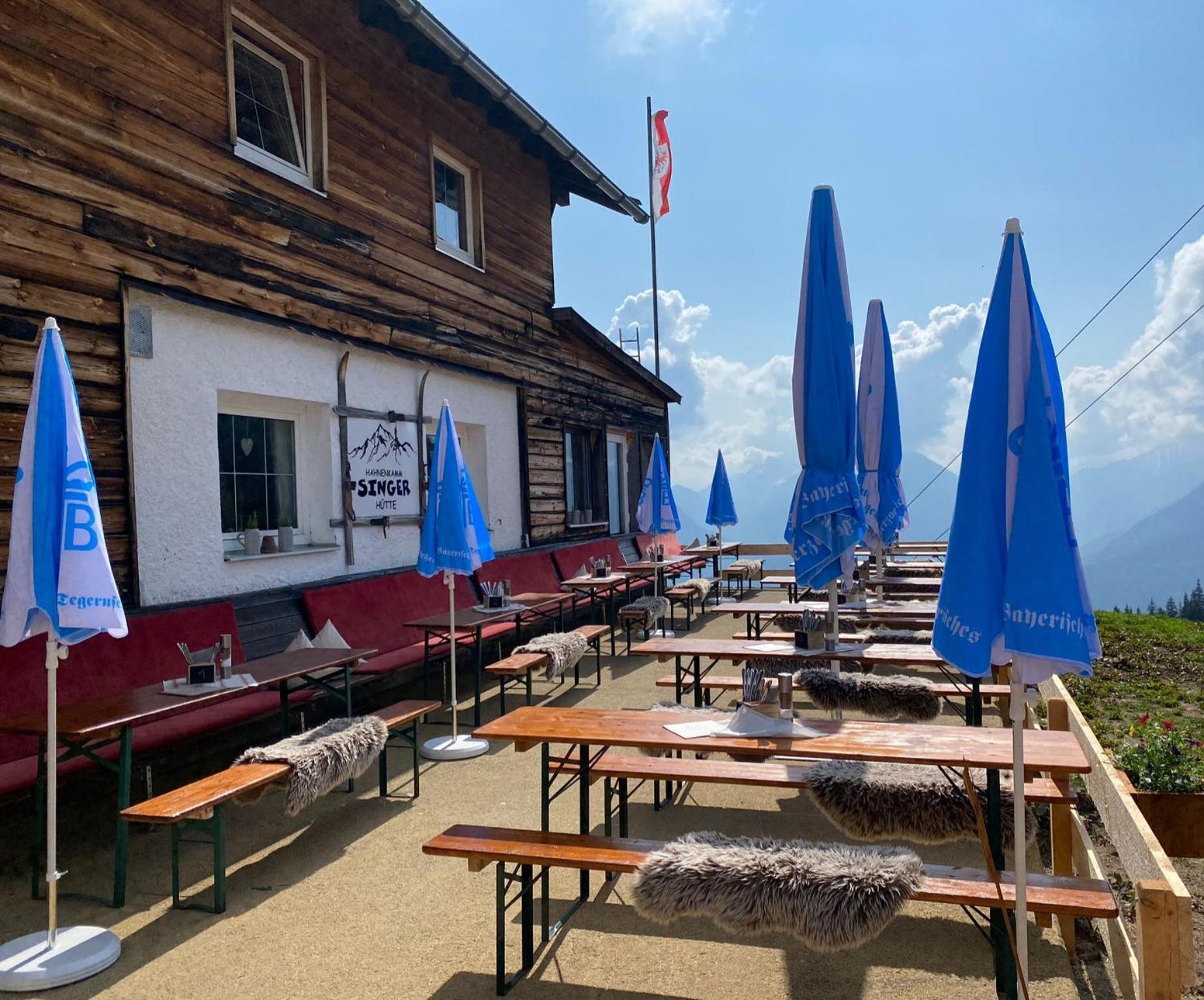 Berggasthof Singerhutte In Hofen, Reutte酒店 外观 照片